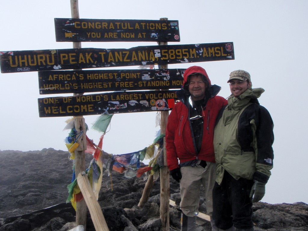 Uhuru Peak - Highest summit in Africa: 19,340 ft.